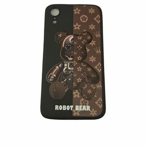 Robot Bear Brown Phone Case iPhone XR